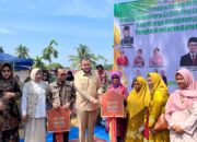 Wako Fadly Amran Serahkan Kunci HUNSELA bagi Warga Kampung Talang Batu Busuk