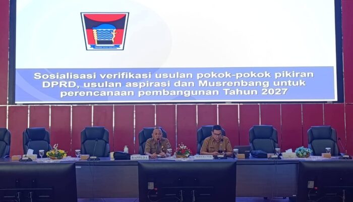 Pemko Padang Gelar Sosialisasi Sinkronisasi Pokir 2027