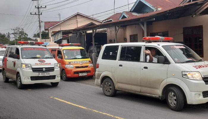 PDI Perjuangan Bukittinggi Fasilitasi Perjalanan Baguna DPP ke Wilayah Bencana