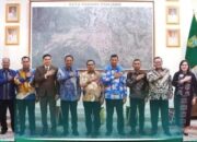 Pisah Sambut Kapolres Padang Panjang Digelar di Pendopo Rumah Dinas Wali Kota