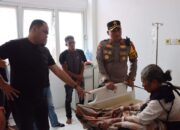 Kapolres Pasaman Bezuk Korban Penganiayaan di RSUD Tuanku Imam Bonjol, Berikan Dukungan Moral