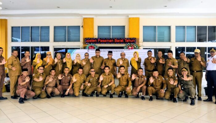 Begini Cara Pemkab Pasbar dan OPD Wujudkan Komitmennya terhadap Pencegahan Korupsi