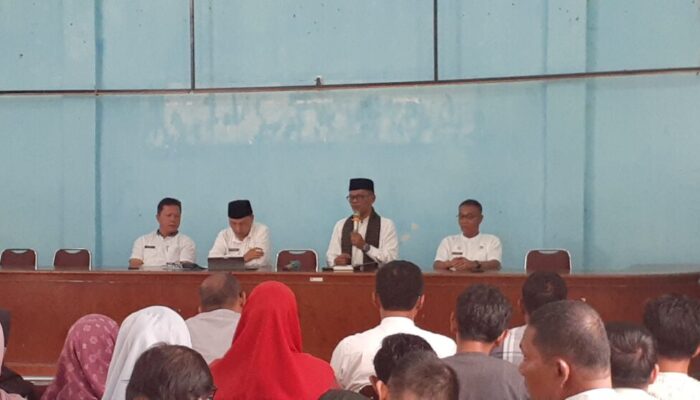 Awali Jabatan, Kadisdik Pasaman Muslim Tancap Gas Konsolidasi Internal