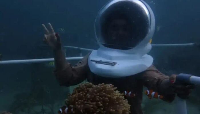 Sea Walker Hadir di Kawasan Mandeh, Wisatawan Kini Bisa Nikmati Keindahan Bawah Laut