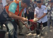 Perhimpunan Indonesia Tionghoa dan BAZ Bangun Bak Penampungan Air di Malalo