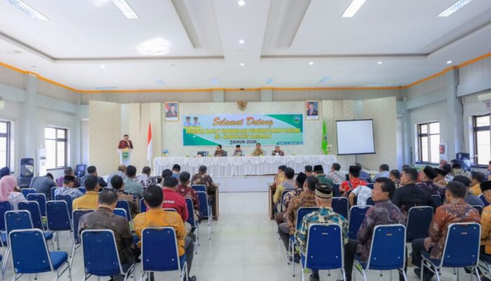 Kehadiran Wali Nagari Disorot, Bupati Pasaman Tegaskan Disiplin Rakor Pemerintahan