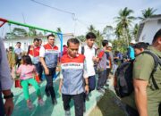 Pertamina Sumbagut Perkuat Pemulihan Huntara Ketapiang bersama Direksi dan DPR RI Komisi VI