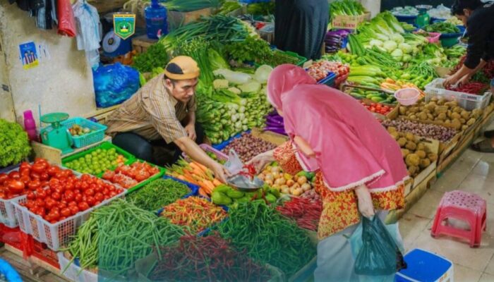 Pasokan Tercukupi, Enam Komoditas Utama Alami Penurunan Harga di Padang Panjang