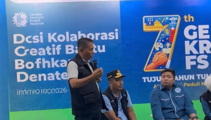 Hadiri HUT ke-7 GEKRAFS, Evi Yandri Tekankan Pentingnya Kepedulian terhadap Korban Bencana