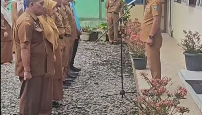 Kadis Pendidikan Pasaman Pimpin Apel Perdana, Tekankan Disiplin dan Profesionalisme ASN