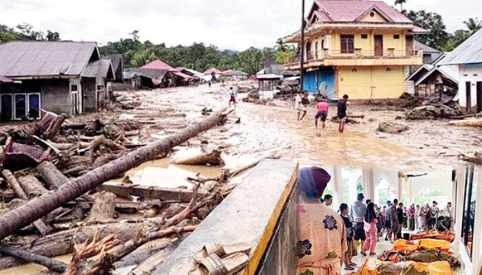 Gubernur Sumbar : Masih Banyak Material Kayu Tersangkut di Badan Sungai