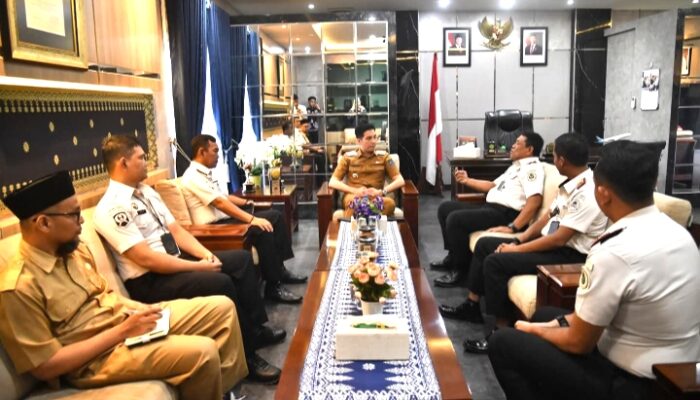 Pemko Sawahlunto Terima Audiensi Kepala Lapas Narkotika