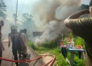 4 Unit Rumah di Kampung Manggis Terbakar