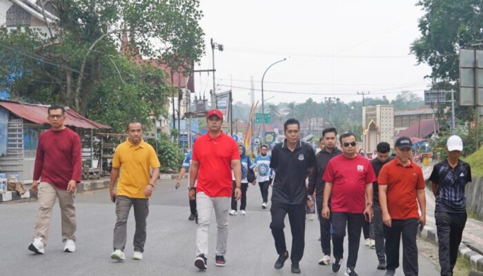 Perdana Digelar di Sijunjung, Ratusan Warga Tumpah Ruah Ramaikan CFD