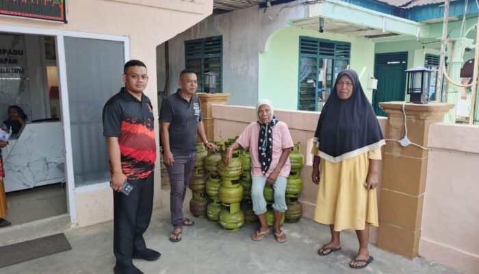 Wali Nagari Pasar Tapan Gandeng Pertamina, Operasi Pasar Digelar Antisipasi Kelangkaan LPG 3 Kg