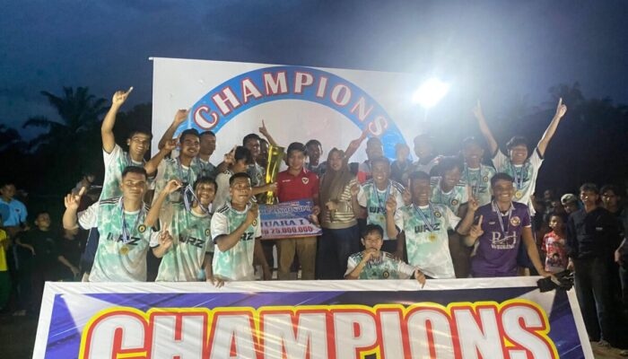 Anvil Juara Air Bangis Cup 1 Usai Tekuk Persitas 1-0