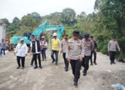 Korps Brimob Polri Tinjau Progres Rehab Rekon Jembatan Kembar Padang Panjang