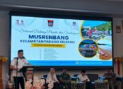 Padang Selatan Petakan Pembangunan : Fokus Banjir, Jalan, dan UMKM pada 2027