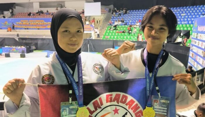 Atlet Dojang Balaigadang Taekwondo Fighter Padang Naik Podium Nasional