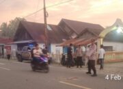 Tabrakan Dua Motor di Depan Masjid Baiturrahman Tanjung Medan, Seorang Lansia Tak Sadarkan Diri