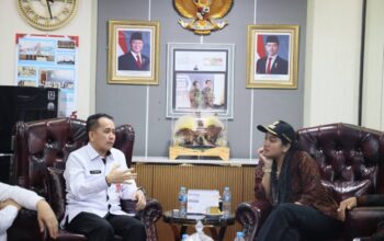 Bupati Dharmasraya Bahas Tindak Lanjut Dokumen Perencanaan Kelayakan Pendirian BUMD dengan Direktorat BUMD, BLUD, dan BMD Ditjen Bina Keuangan Daerah Kemendagri