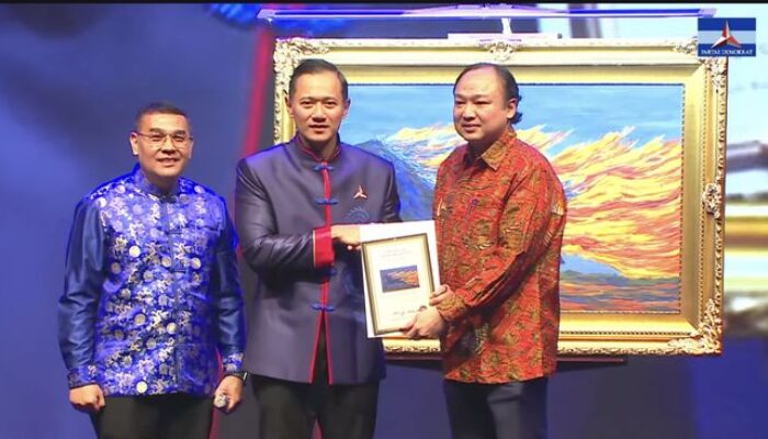 Lukisan ‘Kuda Api’ Karya SBY, Laku Terjual Rp6,5 Miliar dalam Lelang Perayaan Imlek Demokrat