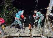 Sinergi Pulihkan Akses Lhok Sanding: Progres Jembatan Gantung Capai 65 Persen