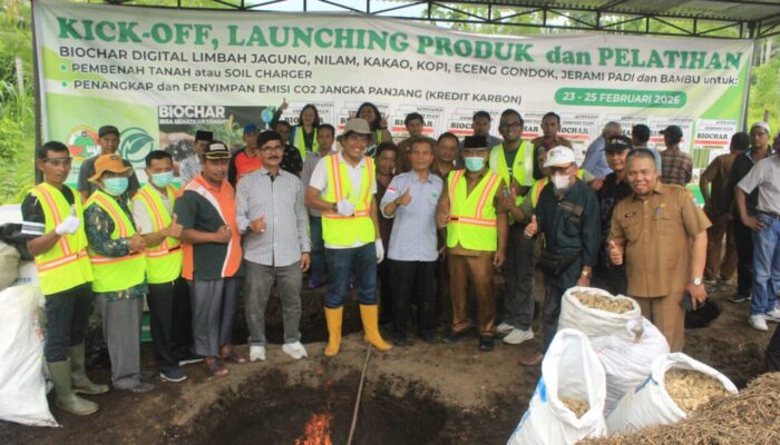 Koperasi Hidup Basamo Sepakat Luncurkan Biochar Limbah