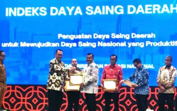 Indeks Daya Saing Daerah Kota Padang 2025 Raih Penghargaan BRIN