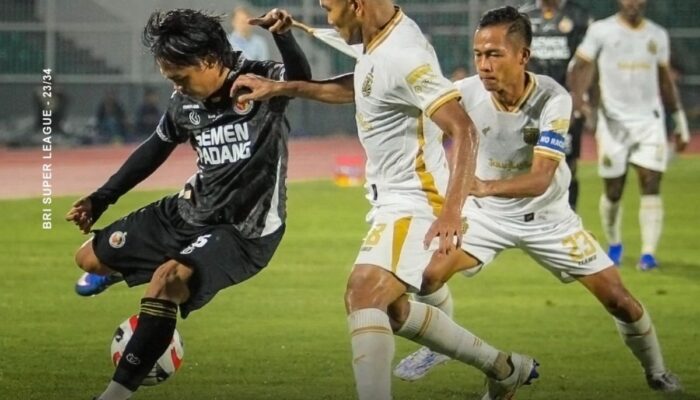 Semen Padang FC Kalah Lagi, Bhayangkara Presisi FC Lampung Berjaya 4 : 0