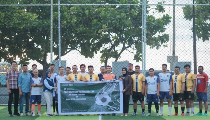 BRI Region 3 Padang dan Pengembang Pererat Kebersamaan Lewat Minisoccer