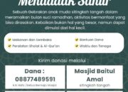 Remaja Masjid Baitul Amal Sitingkah Tangah, Gelar Program Mendadak Sahur