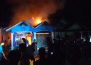 Kebakaran Dini Hari di Tapan : Empat Rumah Terdampak, Kerugian Capai Rp150 Juta