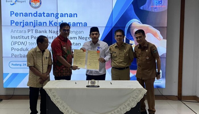 IPDN Kampus Sumbar Percayakan Layanan Perbankannya pada Bank Nagari