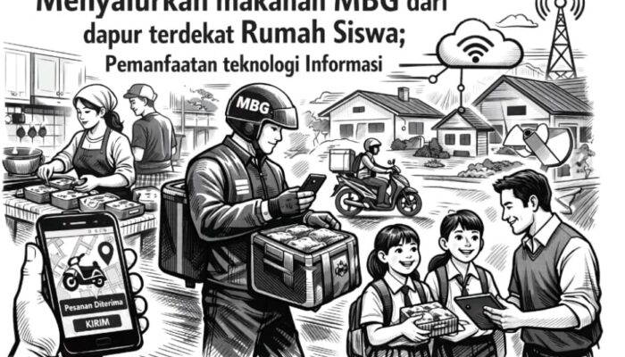 Menyalurkan MBG dari Dapur Terdekat Rumah Siswa: Pemanfaatan Teknologi Informasi