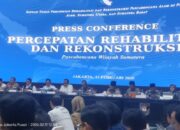 Kasatgas Percepatan Rehabilitasi dan Rekonstruksi Pascabencana Sumatera: Pengungsi Berkurang Signifikan