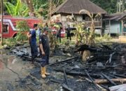 Kebakaran di Barung-Barung Balantai, Satu Rumah Hangus, Tiga Bangunan Berhasil Diselamatkan