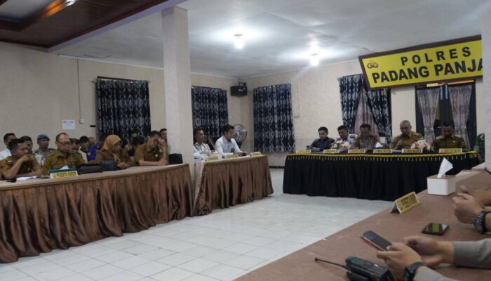 Pemko Padang Panjang dan Polres Bahas Operasi Ketupat dan Rekayasa Lalin