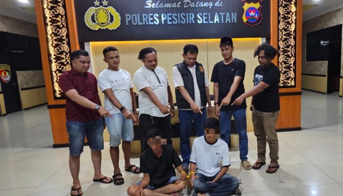 Dua Pengedar Ganja Diringkus, Kasatresnarkoba: Tak Ada Ruang bagi Pelaku Narkoba di Pessel