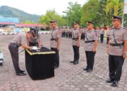 Kapolres Pessel Pimpin Sertijab, Tegaskan Komitmen Polri Presisi dan Penguatan Kinerja