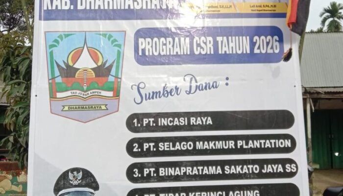 Kolaborasi Pemkab Dharmasraya dan Pihak Swasta, Hasilkan Perbaikan Jalan Nagari