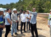 Sidak di Proyek Pelabuhan Panasahan, Bupati Hendrajoni Temukan Dugaan Material Galian C Tak Berizin