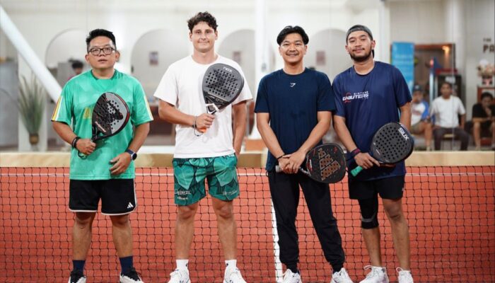 Antusiasme Komunitas Warnai The Padel Dome Mini Tourney di Padang