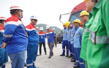 Pertamina Sumbagut bersama Direktur Manajemen Risiko Tinjau Kesiapan Energi Ramadan–Idulfitri 2026 di Sumbar
