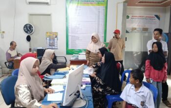 Calon Murid Baru MTsN 3 Sijunjung Lampu Target